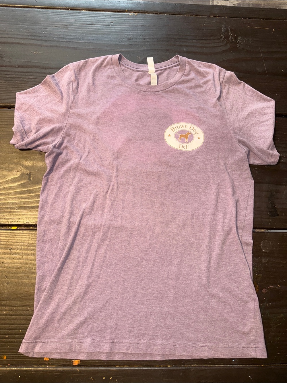 Bella Canvas Lavender Short Sleeve Logo Tee